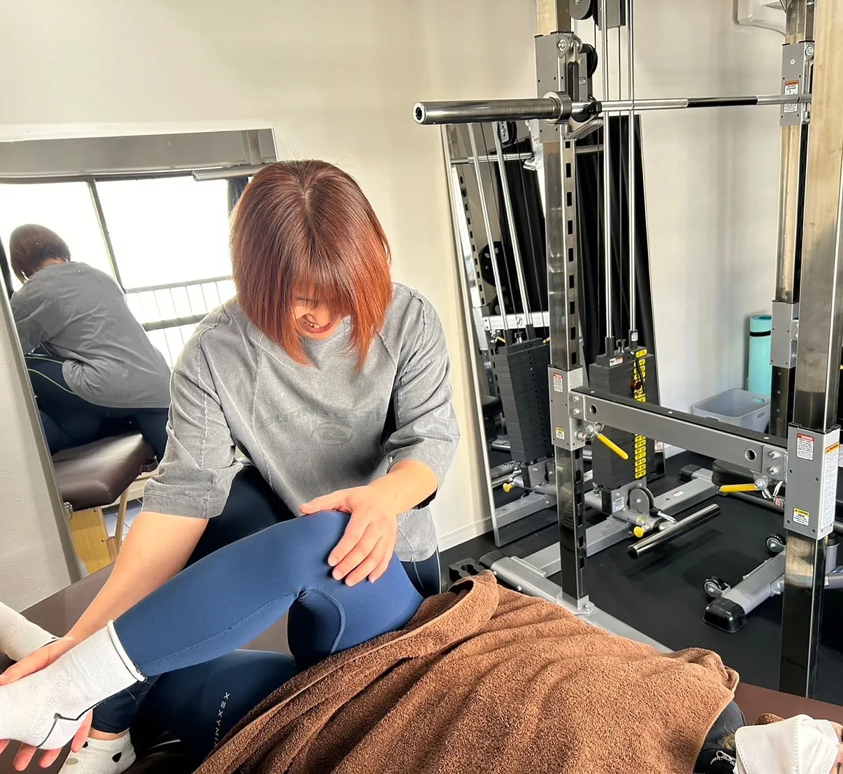 ストレッチでメンテナンス🙆‍♀️