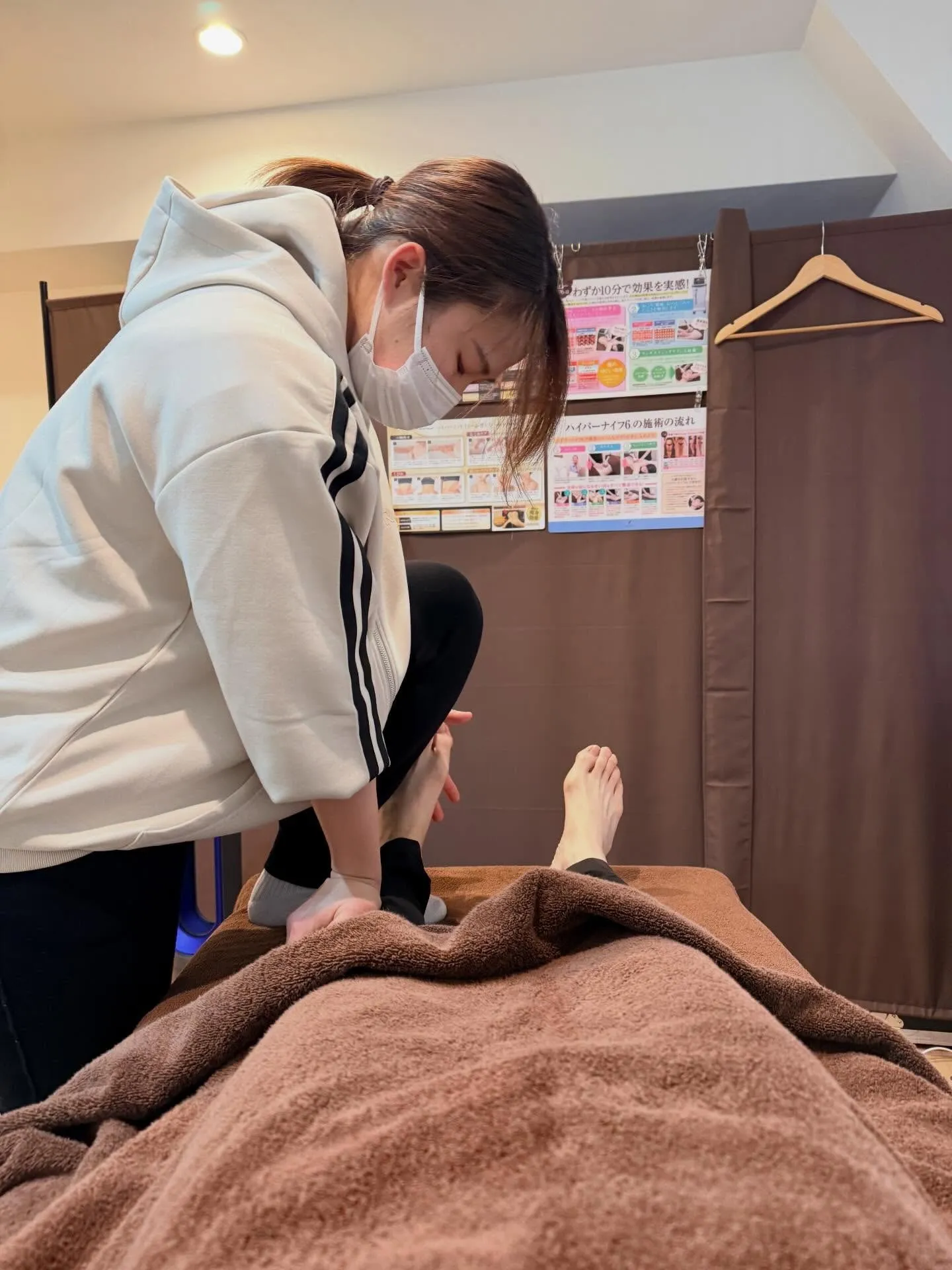 膝下のむくみもスッキリ